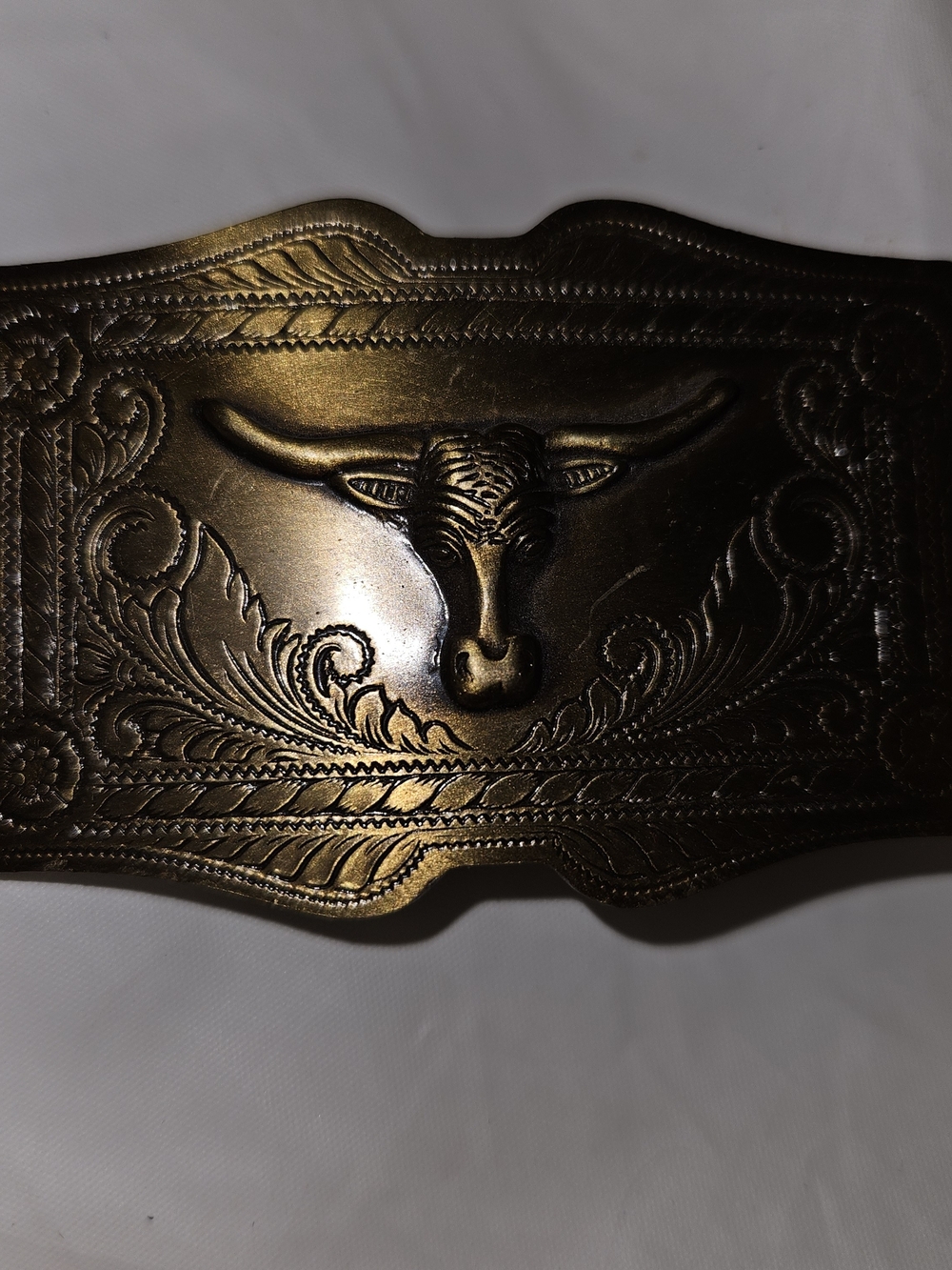 Western Longhorn Buckle